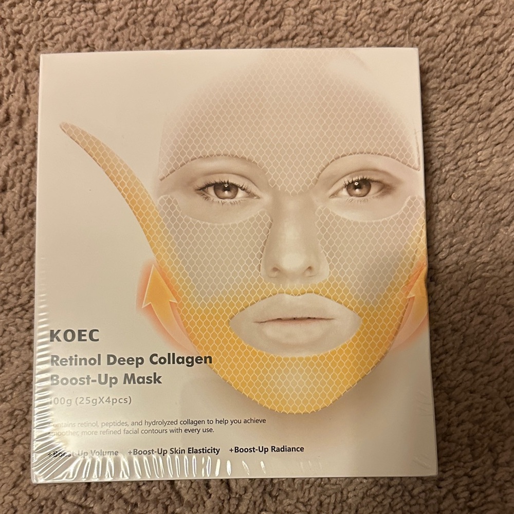 Retinol Deep Collagen Boost-Up Mask - Orange